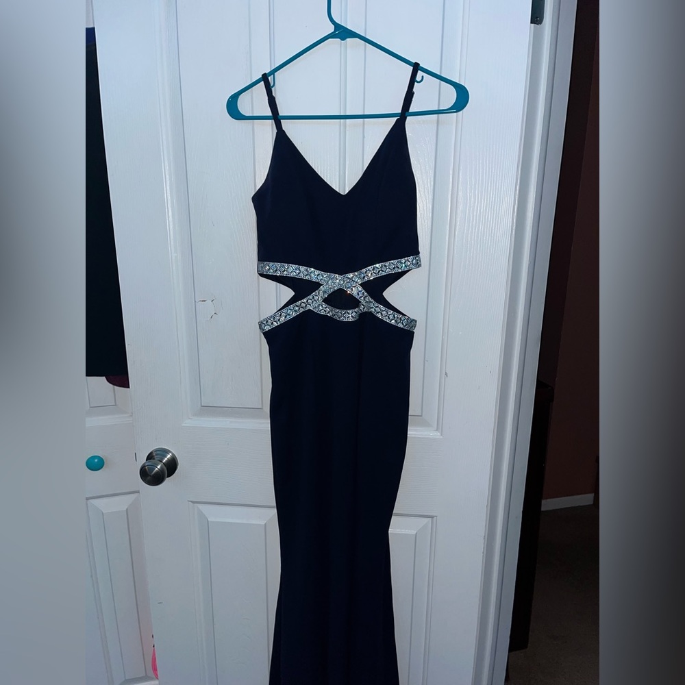 Windsor Navy Blue Maxi/Prom Dress